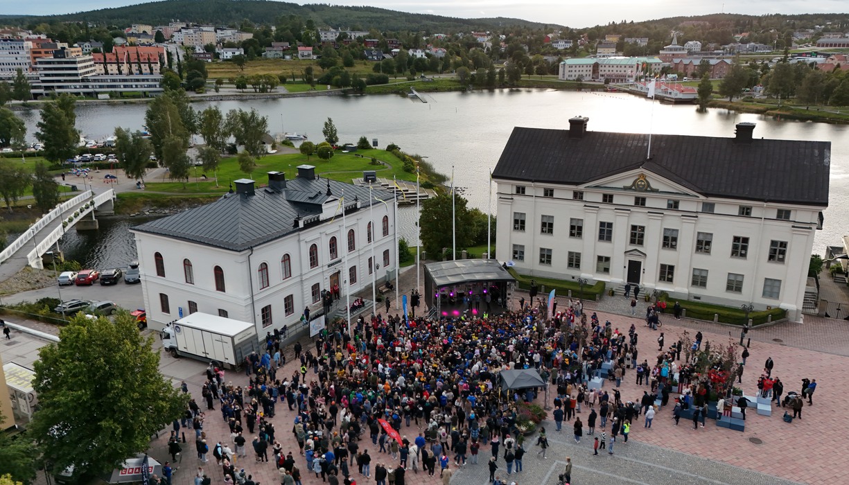 Stora Torget i Härnösand.